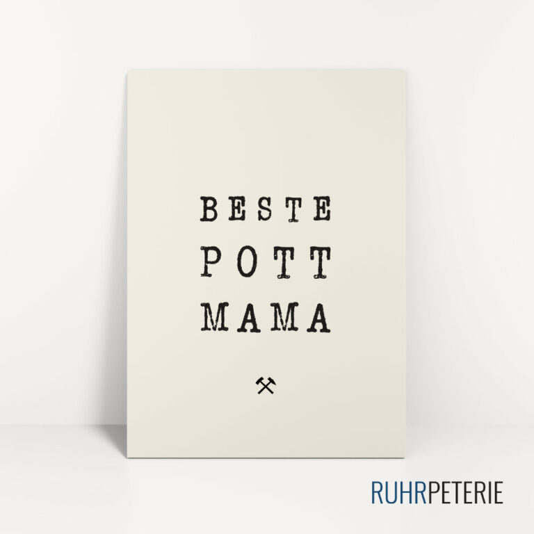 Ruhrpott-Spruch-Beste-Pott-Mama-Papeterie-Online-Shop