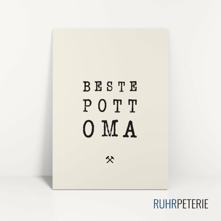 Ruhrpott-Spruch-Beste-Pott-Oma-Papeterie-Online-Shop