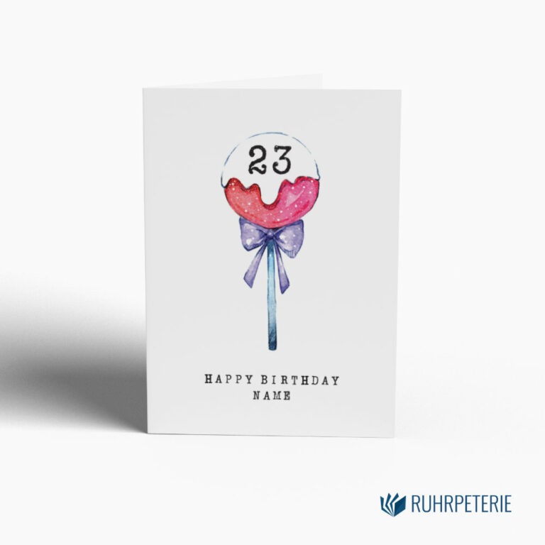 Geburtstagskarte-Cakepop-rosa-Alter-Name-Papeterie-Online-Shop-Bochum