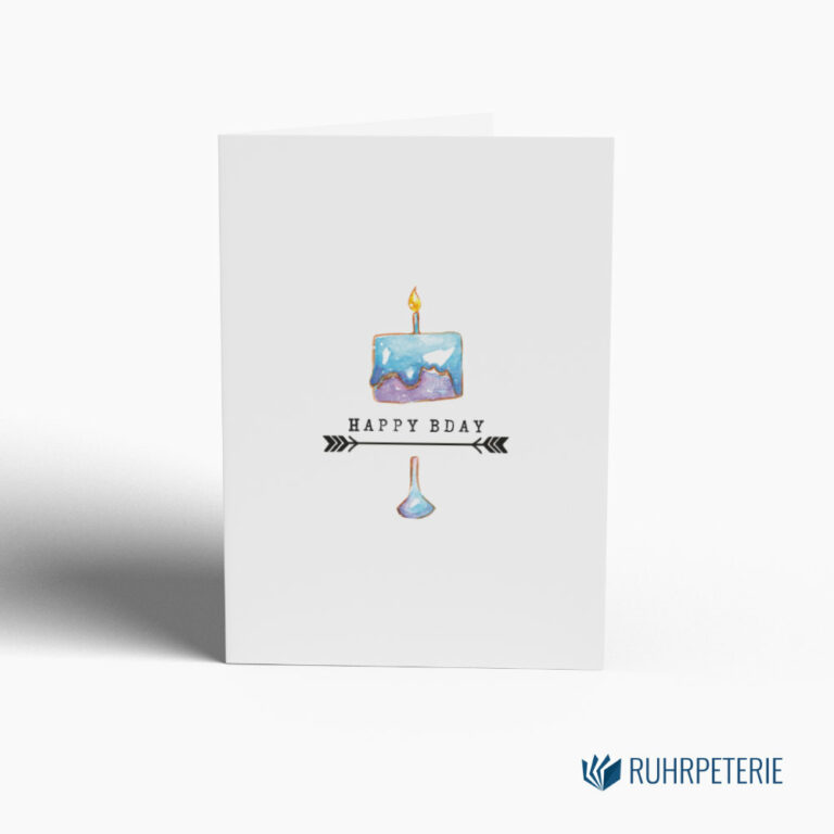 Geburtstagskarte-zum-Ausdrucken-Torte-blau-Papeterie-Onlineshop-Bochum